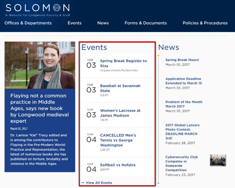 Solomon Events