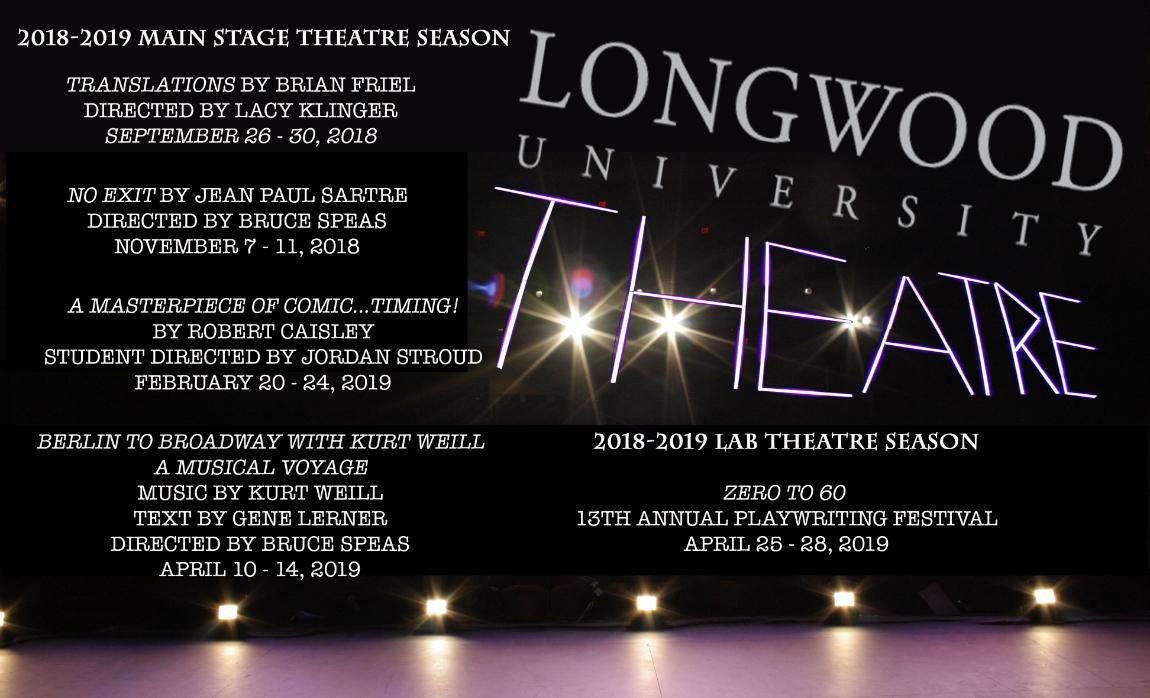 2018-2019 Theatre Season